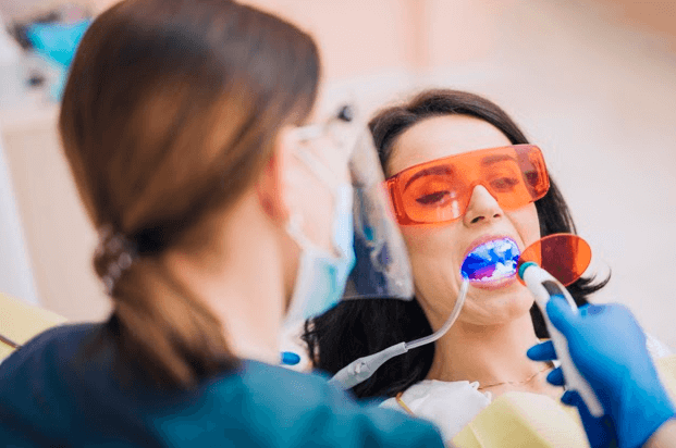 clareamento dental doi atendimento